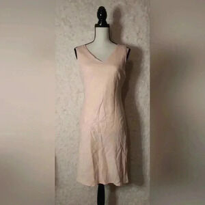 Sherry Taylor Collection Embroidered Lined Sleeveless Dress Size M